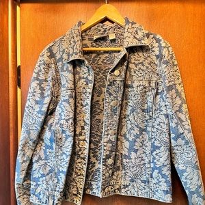 Chicos jean jacket. Size 1